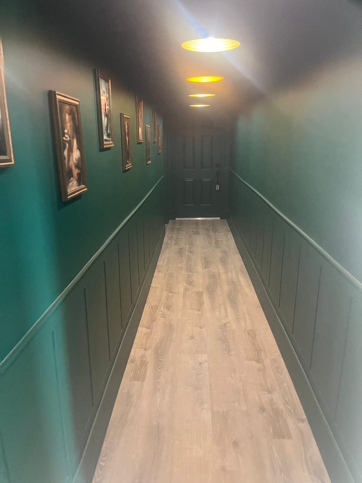 Welcoming entrance to common facilities